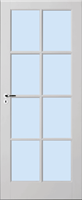 Skantrae binnendeuren E 003, Blank glas