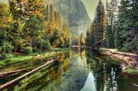 Karo-art Schilderij - Yosemite National Park, Californië, Premium Print