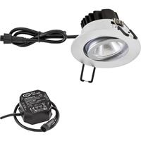 EVN PC650N91502 LED-inbouwlamp 8.4 W Warmwit Chroom