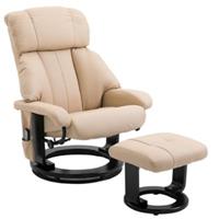 HOMdotCOM Relaxfauteuil met massagefunctie 76 cm x 80 cm x 102 cm