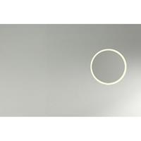 NewWave Jade spiegel 160x70cm met verlichtingsbalk, indirecte verlichting rondom, 3 standen touch schakelaaren, spiegelverwarming en scheerspiegel 75733355