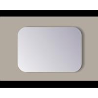 Sanicare Q-mirrors spiegel 70x60x2.5cm rechthoek glas SA.60070