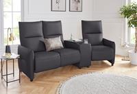 Exxpo - Sofa Fashion 3-Sitzer, Inklusive Relaxfunktion und Ablagefach