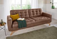 Exxpo - Sofa Fashion 3-Sitzer, mit Bettfunktion und Bettkasten
