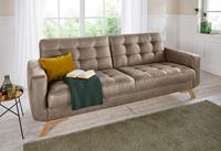 exxpo - sofa fashion 3-zitsbank Fiord met slaapfunctie en bedkist