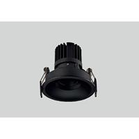 Maxlight Galexo - inbouwspot - Ø 84 x 9,2 mm - 7W LED incl. - zwart