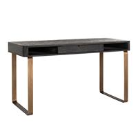 Richmond Interiors Richmond Sidetable 'Blackbone' Brass, 140cm