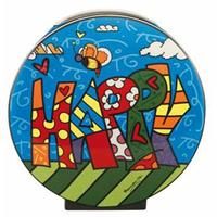 GOEBELPORZELLANGMBH Goebel Happy - Vase Pop Art Romero Britto Bunt Porzellan 66452421