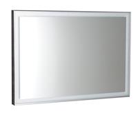 Sapho Luminar spiegel met LED verlichting 90x50 cm zilver