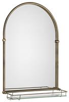 Sapho Tiga spiegel met planchet 48x67 cm brons