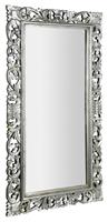 Sapho Scule spiegel met houten lijst 80x150 zilver antiek