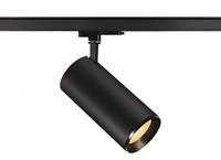 SLV NUMINOS XL LED-railspot 3-fasig LED vast ingebouwd 36 W Zwart