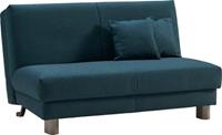 Ell + ell Schlafsofa Â»Enny FaltsofaÂ«, LiegeflÃche Breite 120 oder 140 cm, LiegehÃ¶he 45 cm, FÃ¼ÃŸe alufarben, RÃ¼ck