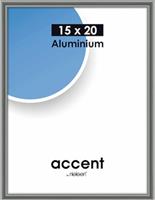 Nielsen fotolijst Accent 15 x 20 cm aluminium grijs