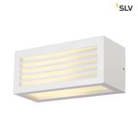 SLV BOX-L E27 WIT wandlamp