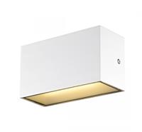 SLV Sitra LED-AuÃŸenwandleuchte up/down 20cm weiÃŸ