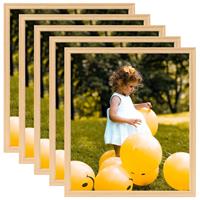 Fotolijsten 5 St Voor Wand Of Tafel 50x60 Cm Lichteikenkleurig