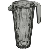 Koziol Waterkan Club 1,5 Liter Glas Transparant/grijs