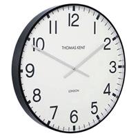 Thomas Kent Wandklok Clocksmith 30 Cm Staal Wit/zwart
