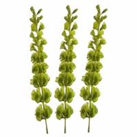 Set van 3x stuks kunstplant Molucella takken 80 cm groen -