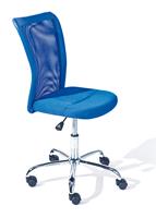 Hioshop Bonan kinder bureaustoel blauw.