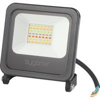 Sygonix LED-buitenschijnwerper SMD LED 14 W Energielabel: F (A - G) Zwart