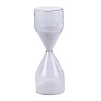 Merkloos Present Time Zandloper Fairytale Small 14,5 Cm Glas Grijs