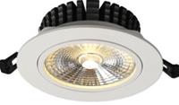 Groenovatie LED Inbouwspot 5W, Wit, Rond ÃƒÂ90mm, 24D, Dimbaar, Warm Wit