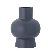 Iko Vase / Keramik - Ø 14,5 x H 19,5 cm - Bloomingville - Blau