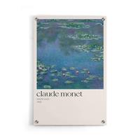 Walljar | Plexiglas schilderij Water Lilies, Monet