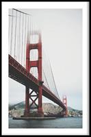 Walljar | Plexiglas schilderij Golden Gate Bridge III