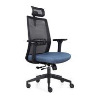 Vivol - Bürostuhl Napoli Deluxe 4D - ergonomisch - Blau - Blau