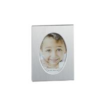 Cepewa Aluminium fotolijst zilver ovaal geschikt voor een foto van 5,5 x 8 cm -