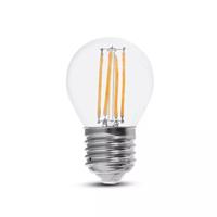 V-TAC E27 filament lamp - G45 -2700K - 6 Watt - 2 jaar garantie