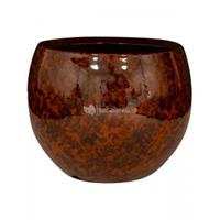 Ter Steege Pot Kae Cayenne 17x13 cm ronde bruine bloempot voor binnen