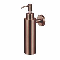 Qisani Flow zeepdispenser wand Geborsteld Copper 25633.05