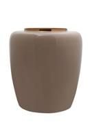 Kayoom Vase Vase Art Deco 100 Taupe / Gold taupe