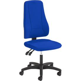 Prosedia bureaustoel YOUNICO PLUS 3, permanent contact, zonder armleuningen, hoge 3D-rugleuning, blauw
