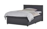 Boxspringbett ¦ grau ¦ Maße (cm): B: 147 H: 104 T: 209  - Möbel Kraft