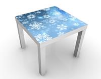 Bilderwelten Beistelltisch Muster & Textur Snowflakes
