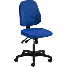 Prosedia bureaustoel YOUNICO PLUS 8, synchroonmechanisme, zonder armleuningen, lage 3D-rugleuning, blauw