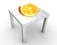 Bilderwelten Beistelltisch Küche Splash Orange