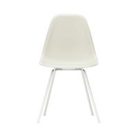 Vitra DSX - Eames Plastic Side Chair Stuhl / (1950) - Beine weiß -  - Grau