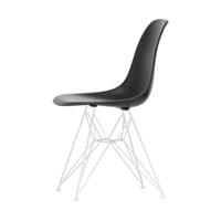 Vitra DSR - Eames Plastic Side Chair Stuhl / (1950) - Beine weiß -  - Schwarz