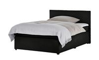 Boxspringbett ¦ schwarz ¦ Maße (cm): B: 147 H: 104 T: 209  - Möbel Kraft