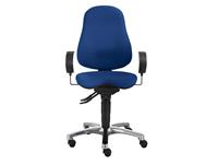 Topstar Bürodrehstuhl Sitness 10 mit Armlehnen blau