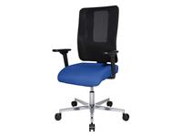 Topstar Bürodrehstuhl Sitness Open X Deluxe (N) mit Armlehnen blau