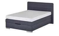 Boxspringbett ¦ blau ¦ Maße (cm): B: 161 H: 109 T: 208  - Möbel Kraft