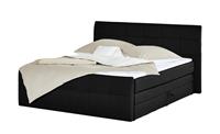 Boxspringbett ¦ schwarz ¦ Maße (cm): B: 200 H: 110 T: 220  - Möbel Kraft