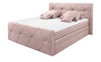 Kollektion Kraft Boxspringbett ¦ rosa/pink ¦ Maße (cm): B: 200 H: 114  - Möbel Kraft